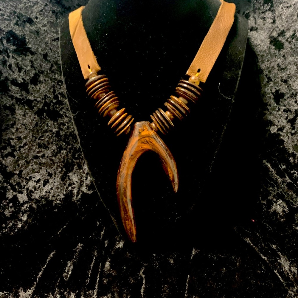 A Truly Unique Wooden Necklace From Zimbabwe
